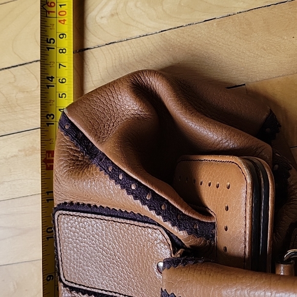 Ann Taylor Loft caramel purse - Picture 10 of 12